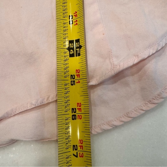 Garmentory G1 Women’s Pink Button Down Cotton Shirt Size Large - Picture 6 of 8